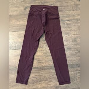 lululemon athletica Dark Purple Leggings